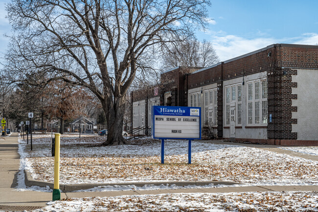 Hiawatha Community School is part of the Minneapolis Public School District.
