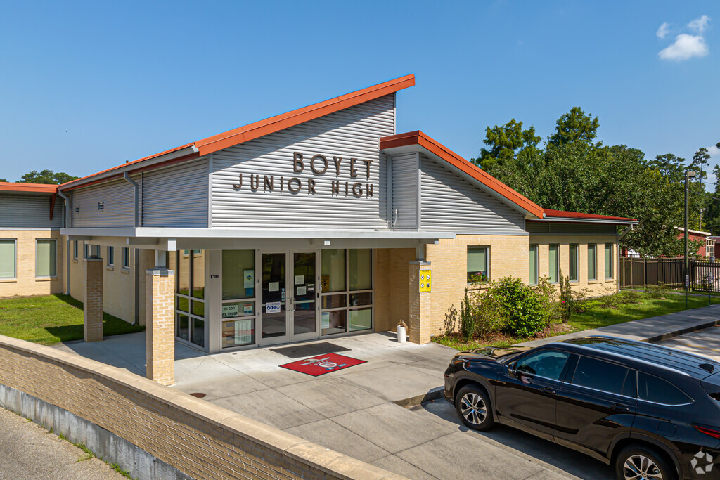 Boyet Junior High School has a scholastic program with high expectations in East Slidell.