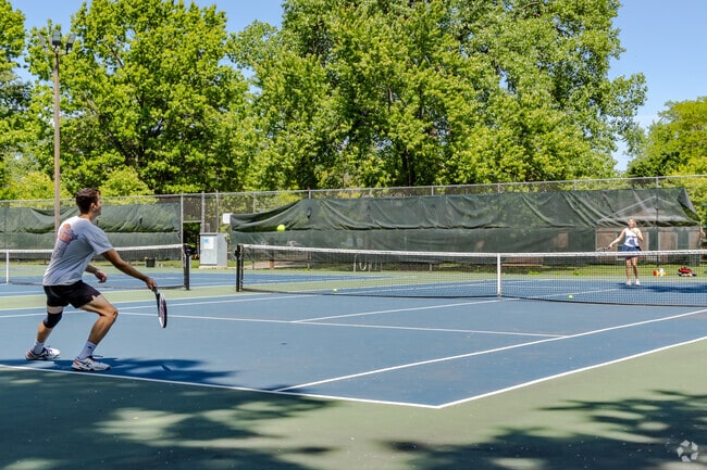 Enjoy a game of tennis at Wheeler Park, where you can find well maintained courts.
