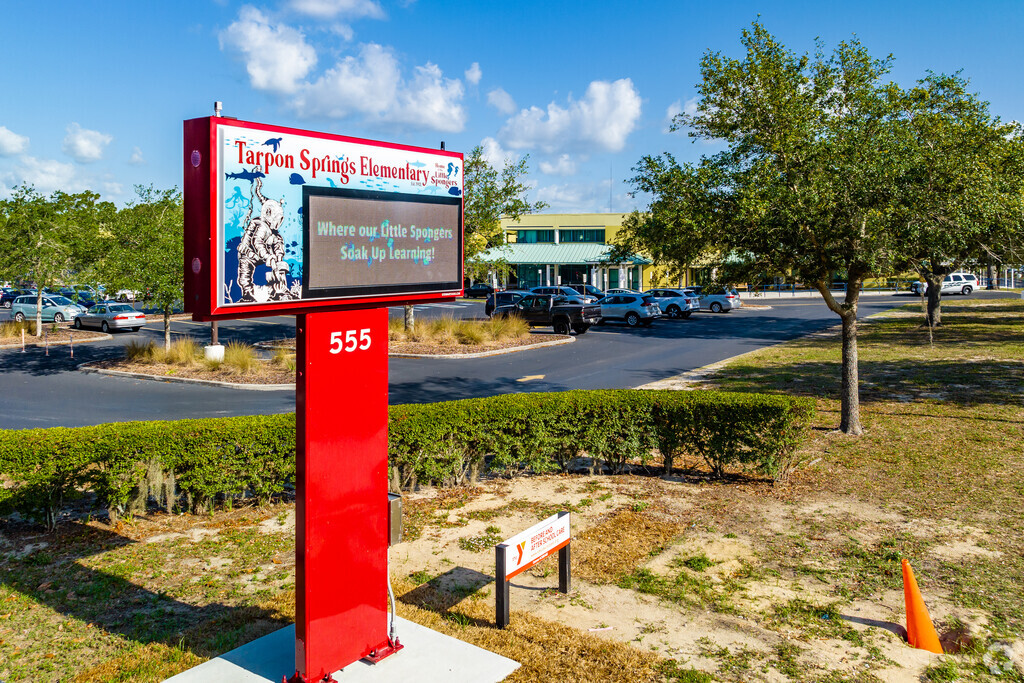 Tarpon Springs Elementary school is home to the Li'l Spongers.