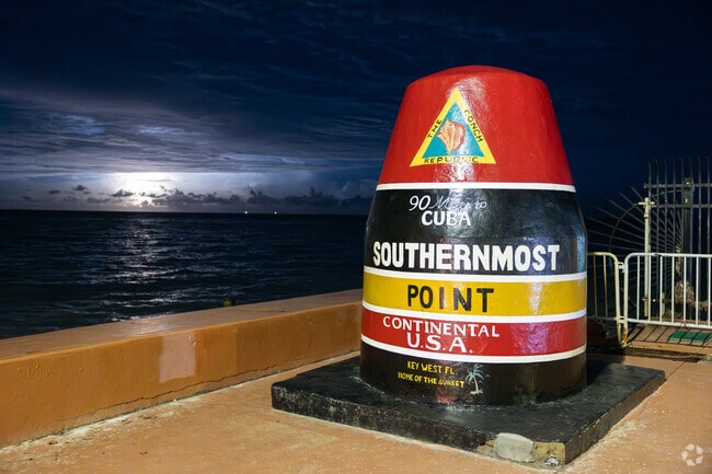 This is the Southernmost point that millions of tourists visit each year in Key West.