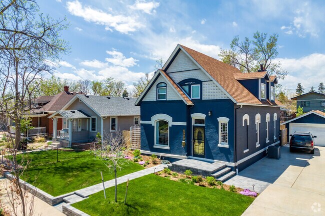 Tudor-style homes add historic charm to Perry Street near Regis.