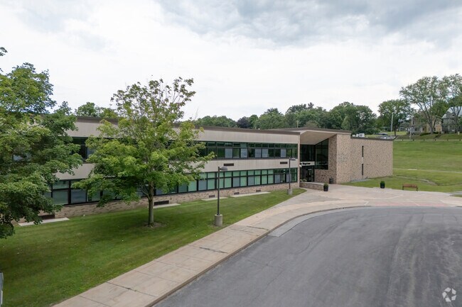 The graduation rate at Herkimer High School is about 90%, or the state average.