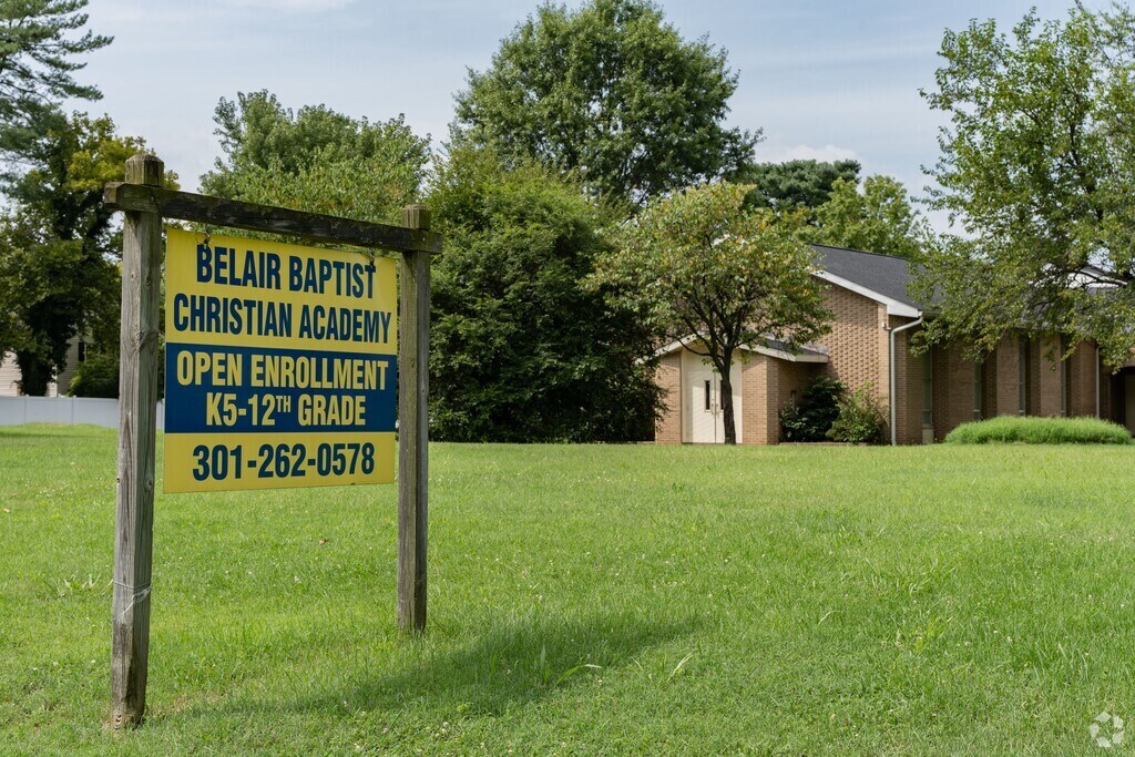 A wide shot for Belair Baptist Christian Academy.