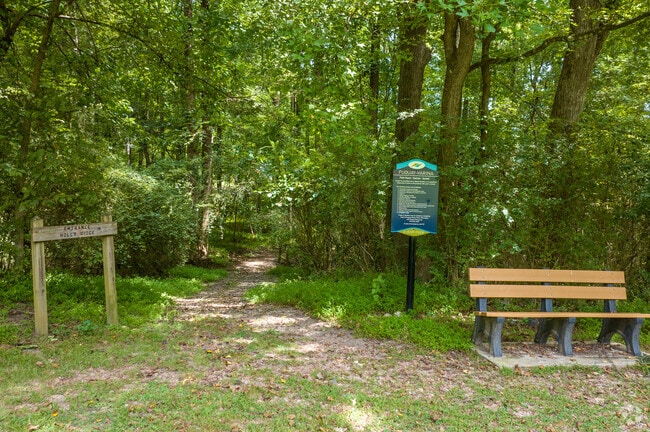 Sitting on 28 acres, Carroll Howard Johnson Environmental Education Park has many trails to see.