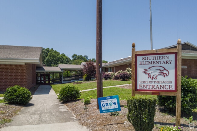Home of the Eagles, Southern Elementary School students soar to new heights.