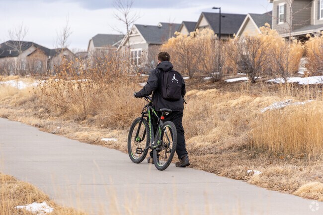 Bike to work from Sierra Ridge via the Cherry Creek Trail.
