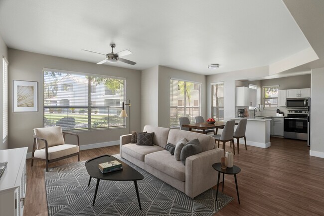 Lumiere Chandler - Renovated Living Room
