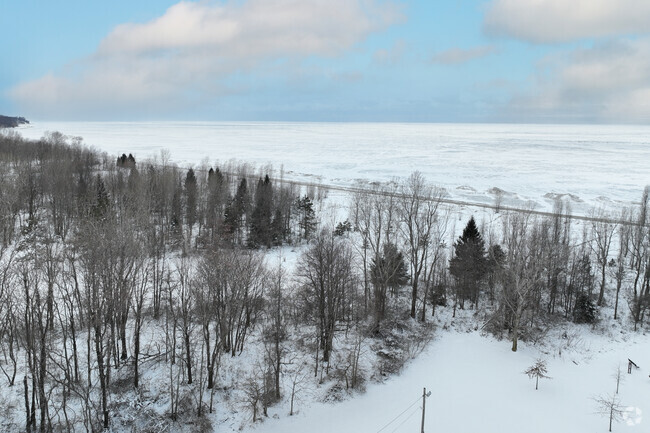 Lake Erie brings warm breezes to Ashtabula in the summer and cold gales in the winter.
