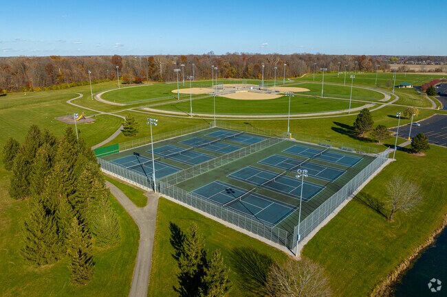 Kreager Park offers many activities like tennis and baseball.