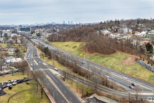 I-90 runs right through Newtonville