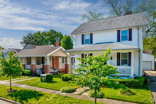 There is a lot of variety in the style of homes in the Estabrook neighborhood.