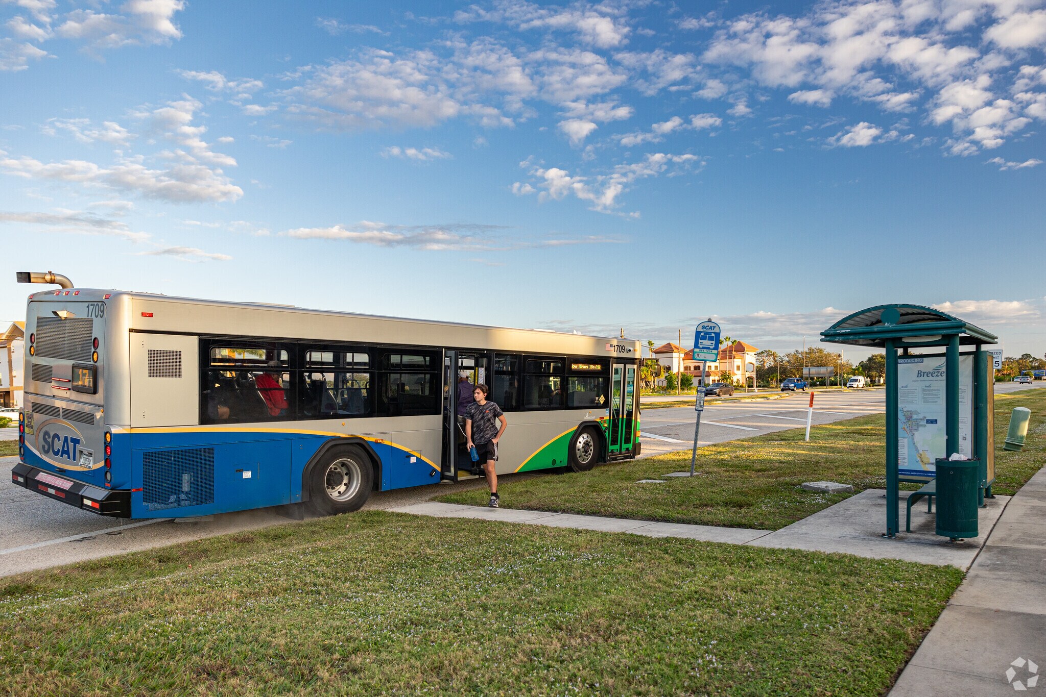 Osprey residents can find public transportation along Tamiami Trail.