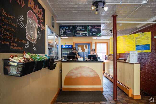 Harvest Moon Deli is a favorite spot for lunch in Downtown Bangor.