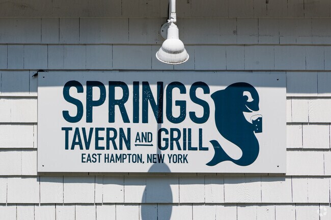 Springs Tavern and Grill serves up a great happy hour which is located right in Springs.