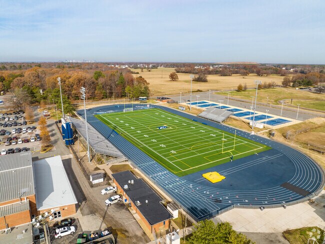 Varina High School Blue Devil's is the main high school in Varina.