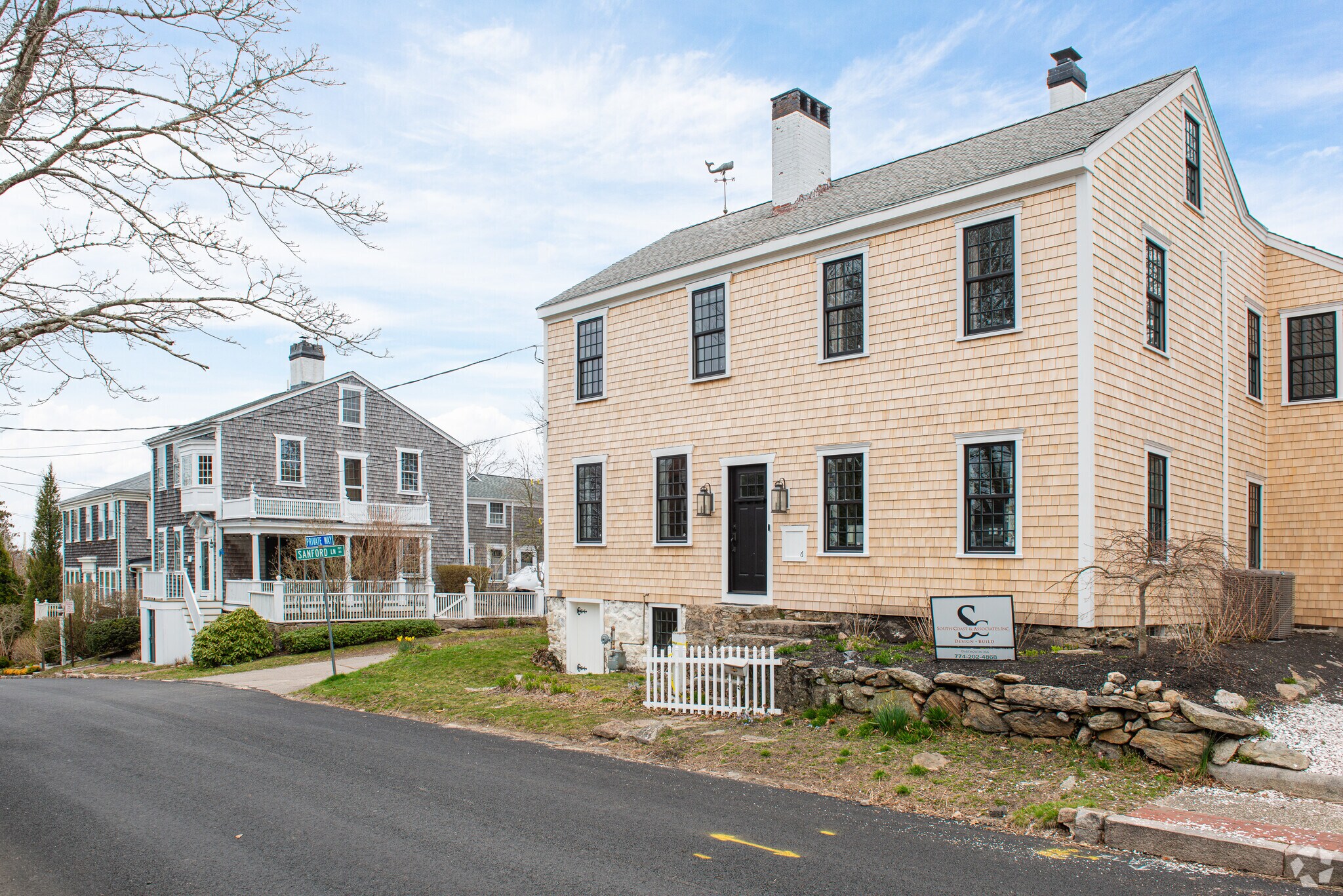 Historic colonials are often hidden among modern listings throughout Idlewood.