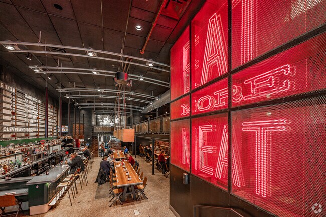 Public Square's Mabel's BBQ specializes in Eastern European inspired cuisine and BBQ with a house-made sauce.