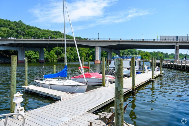 Enjoy the serenity of the waterfront in Occoquan.