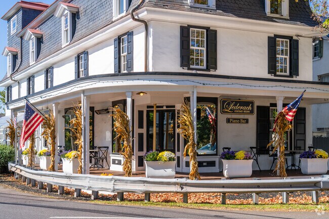 The Lederach Corner Store and Piano Bar is a great place for a drink in Lower Salford Township.