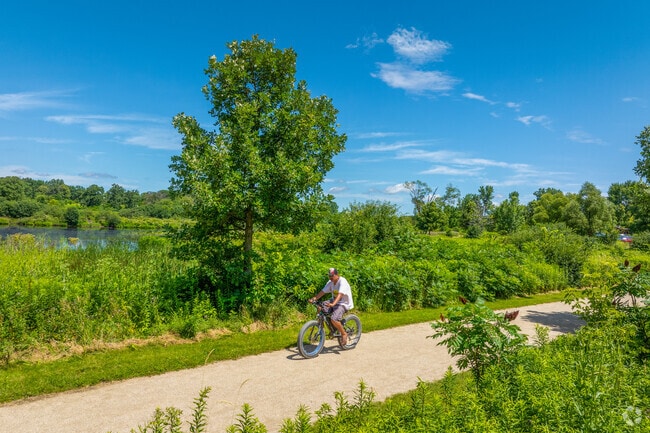 There are miles of walkable trails in Nippersink Forest Preserve.