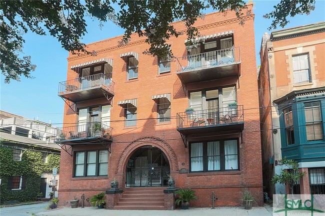 Apartment is on the second floor facing the street.