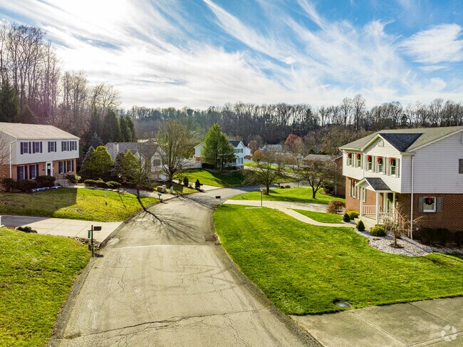 Delmont is the perfect neighborhood for taking peaceful walks down the street.