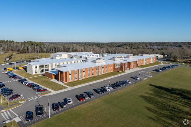 The elegant new building for Westport Junior/Senior High School is a testament to academics.