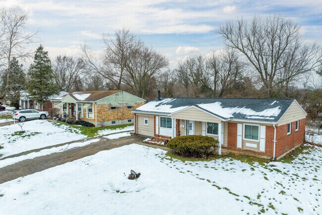 Homes are nestled right next to one another in Winton Lake.