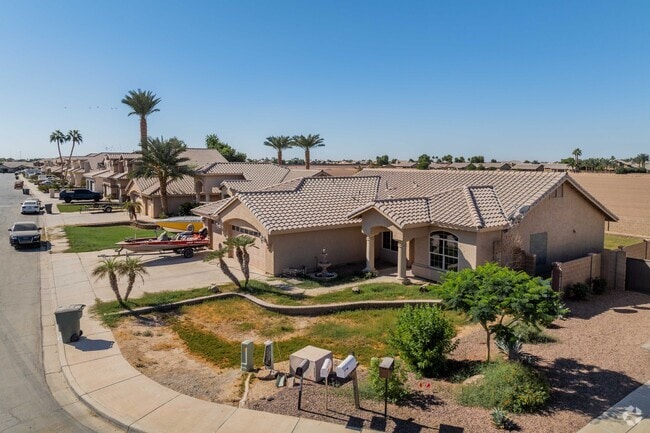 Falls Ranch offers three to four bedroom Mediterranean style homes.