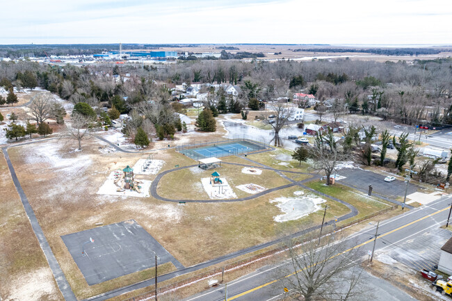 Bass River Twp Elementary School is across from the park.