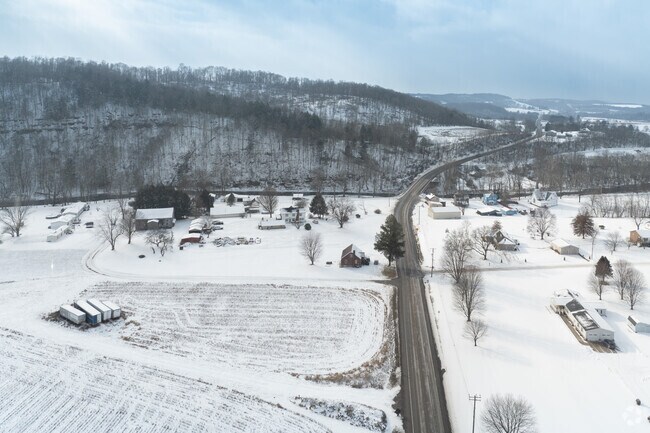 The roads of South Bend Township will cut though the hills toward home.