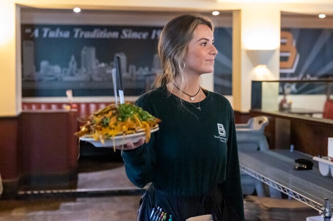 The Brook is famous among residents for their cheese fries in Brookside.