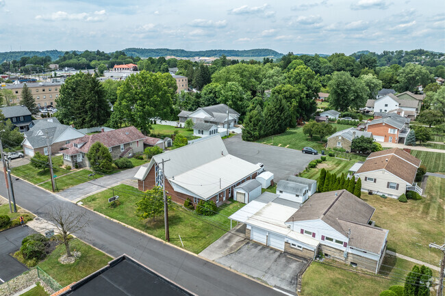 Adventist Christian School sits in a neighborhood setting on a quiet street.