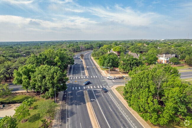 Legend Oaks homes are nestled in the tree-filled neighborhood.