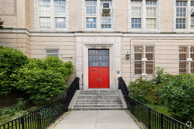 P.S. 148Q The Ruby G. Allen School in Queens, New York sports a beautiful entrance.