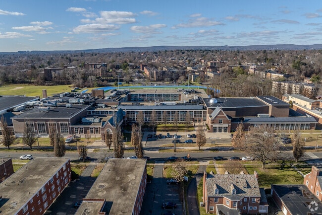Hartford Public High School in Hartford, Connecticut.