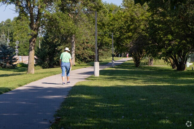 Hickman Linear Park provides plenty of walking trails for residents to enjoy.