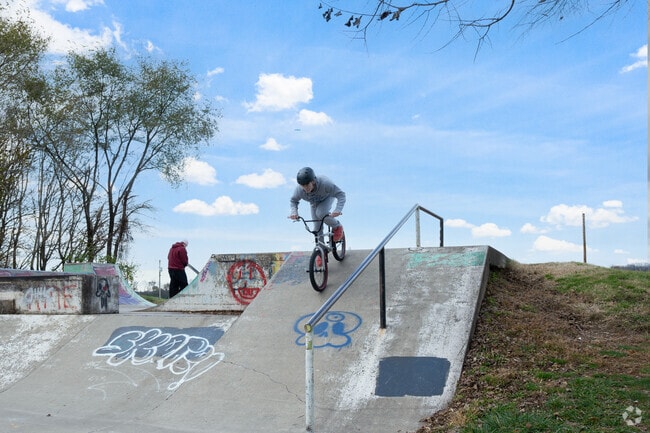 BMX enthusiasts gather at Joyce Park in Fairfield for rides and competitions.