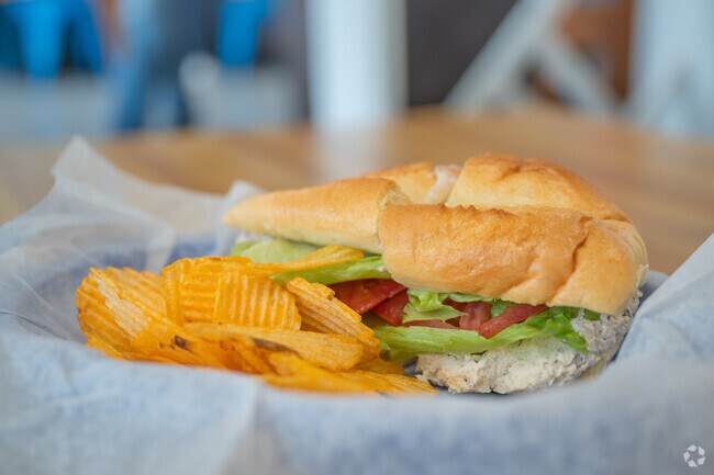Our Place is know for it's Chicken Salad Sandwiches in Gardendale Alabama.