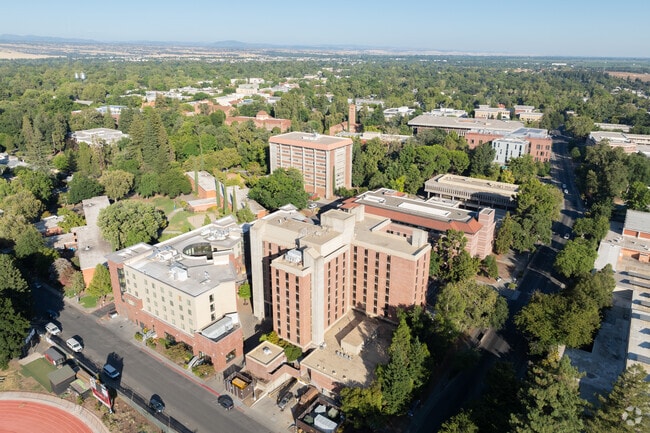 Chico State University sits right in the heart of Chico.