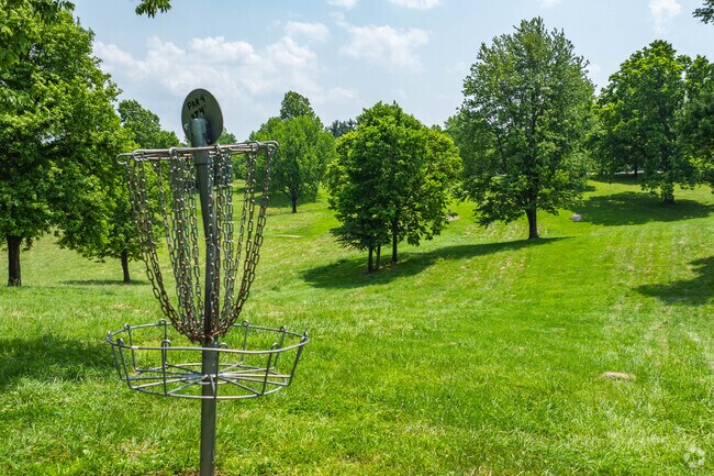 Embshoff Woods is a woodland preserve with a nine-hole disc golf course in Central Delhi.