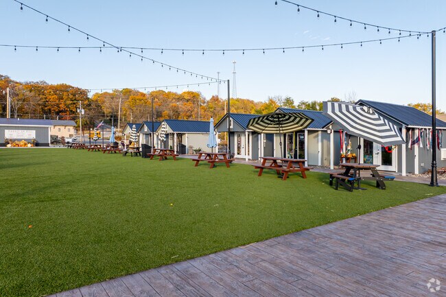 The newly opened Market on Mill retail plaza adds fresh energy to North Utica’s Mill Street, featuring local shops, outdoor seating, and a lively community atmosphere.