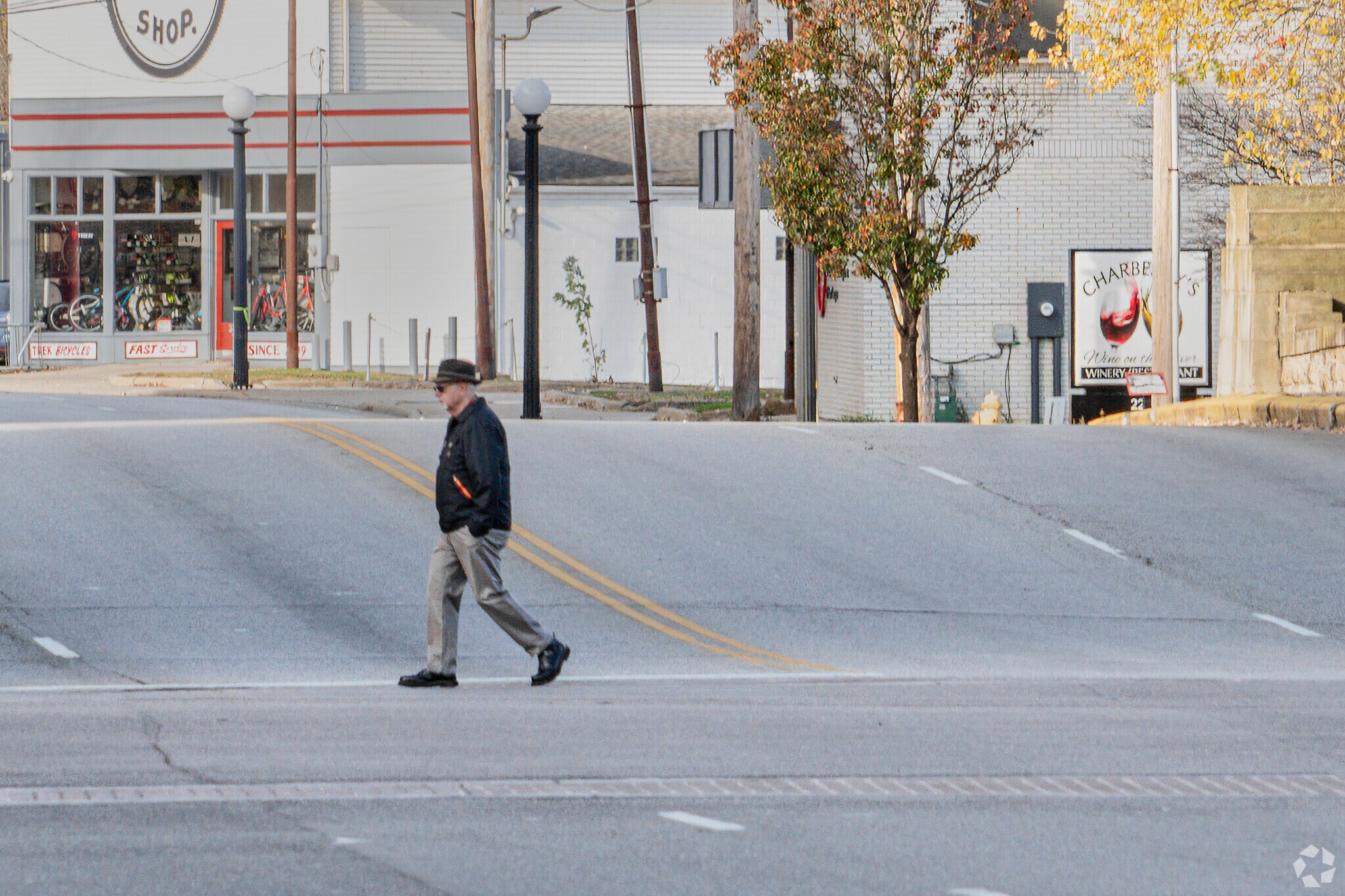 The streets are quiet and inviting in Lordstown.