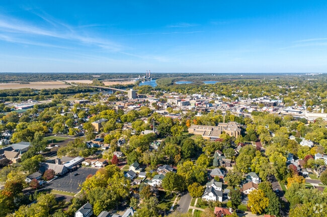 Pekin is home to a variety of industries including manufacturing and agriculture.