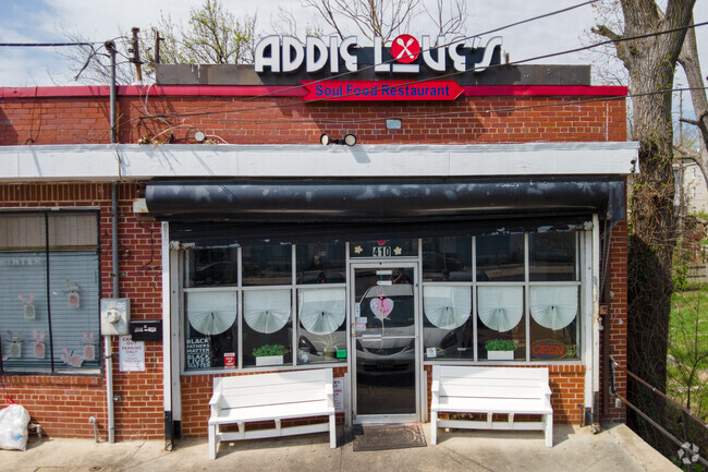 Addie Love's on 61st St. NE is one of the few restaurants in Lincoln Heights.