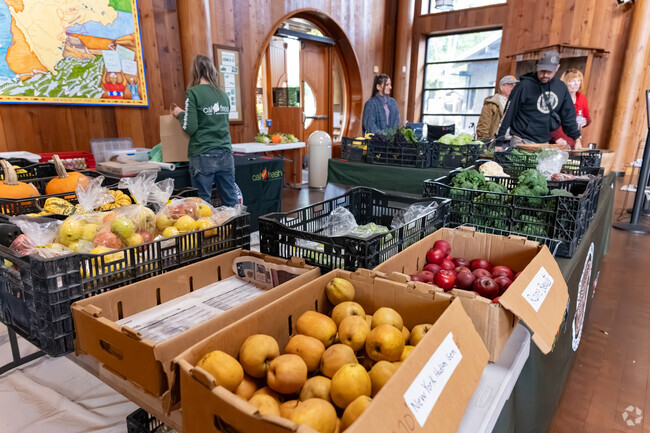 The Potawot Farmer's Market provides a great variety of fresh produce.