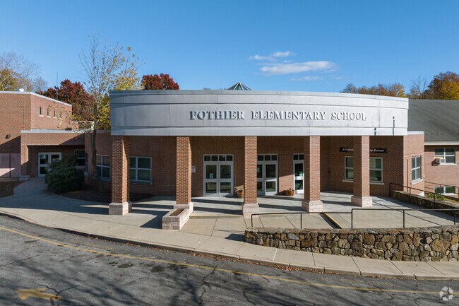 Governor Aram J. Pothier School serves the youth of East Woonsocket.