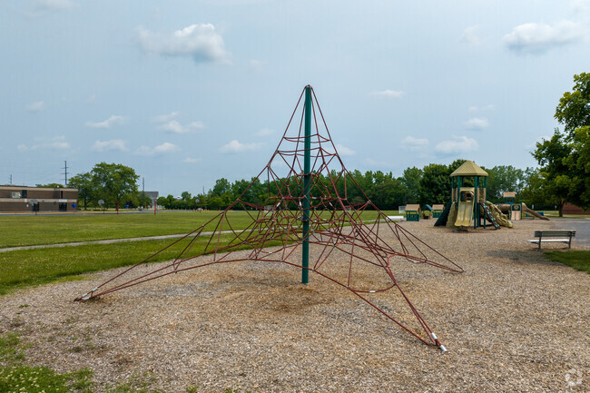 Norwich Elementary School has a terrific jungle gym.