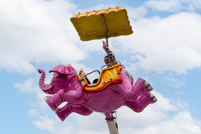 The kids have a blast at the annual Spring Carnival in Dartmouth.